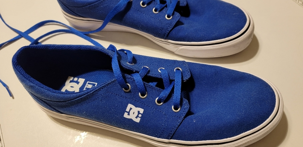 DG size 11 skate shoes , light , BLUE , EXCELLENT CONDITION,gently worn,  VCG+